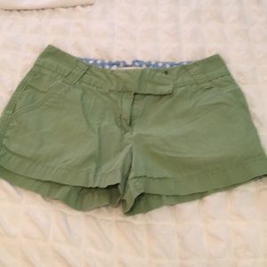 Green Chino Shorts